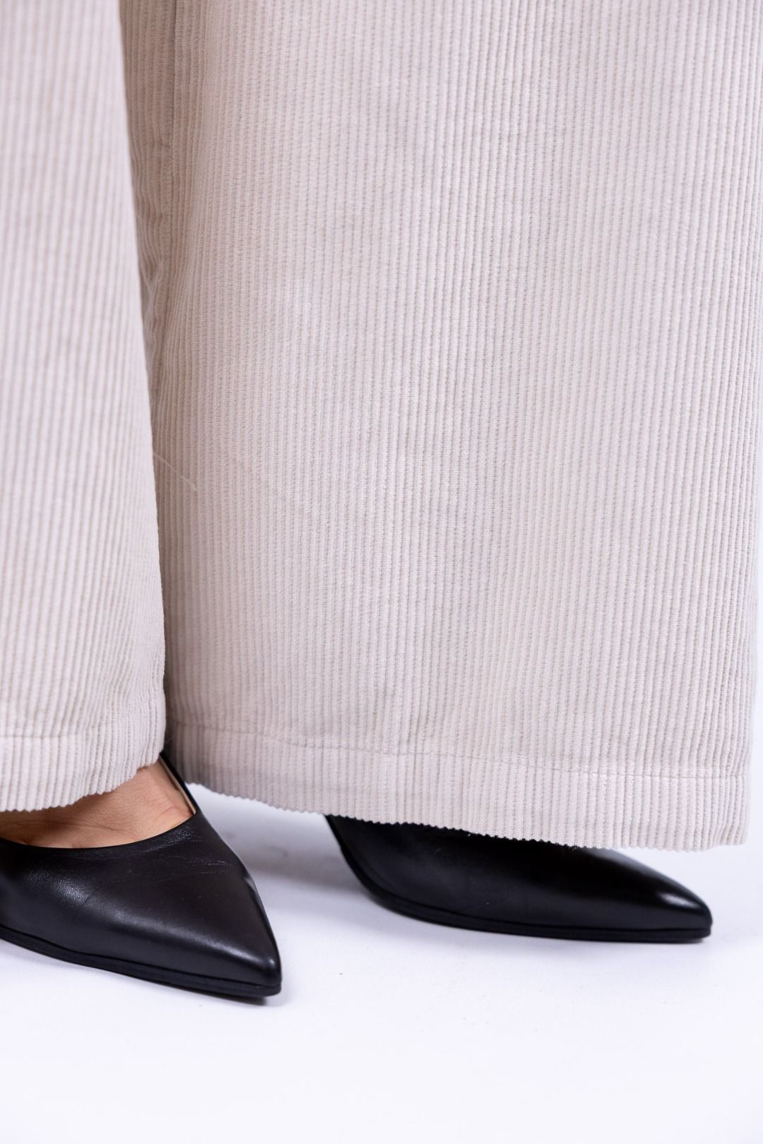 Le Streghe - Pantalone ampio in velluto