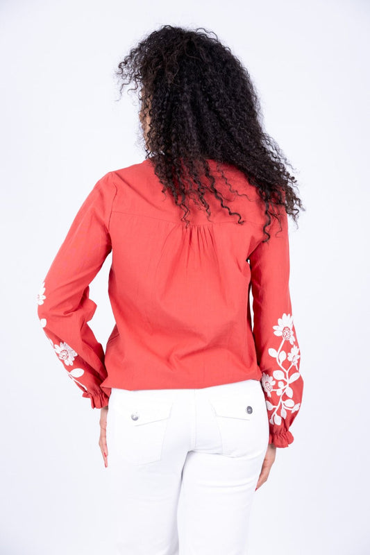 Philia Loft - Camicia con ricamo