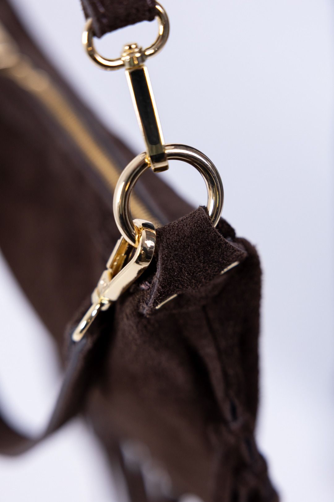 HighGarden - Borsa mezza luna con Frange