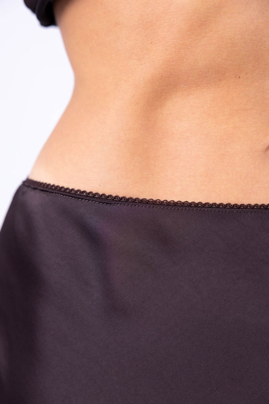 Tensione In - Gonna satin pizzo