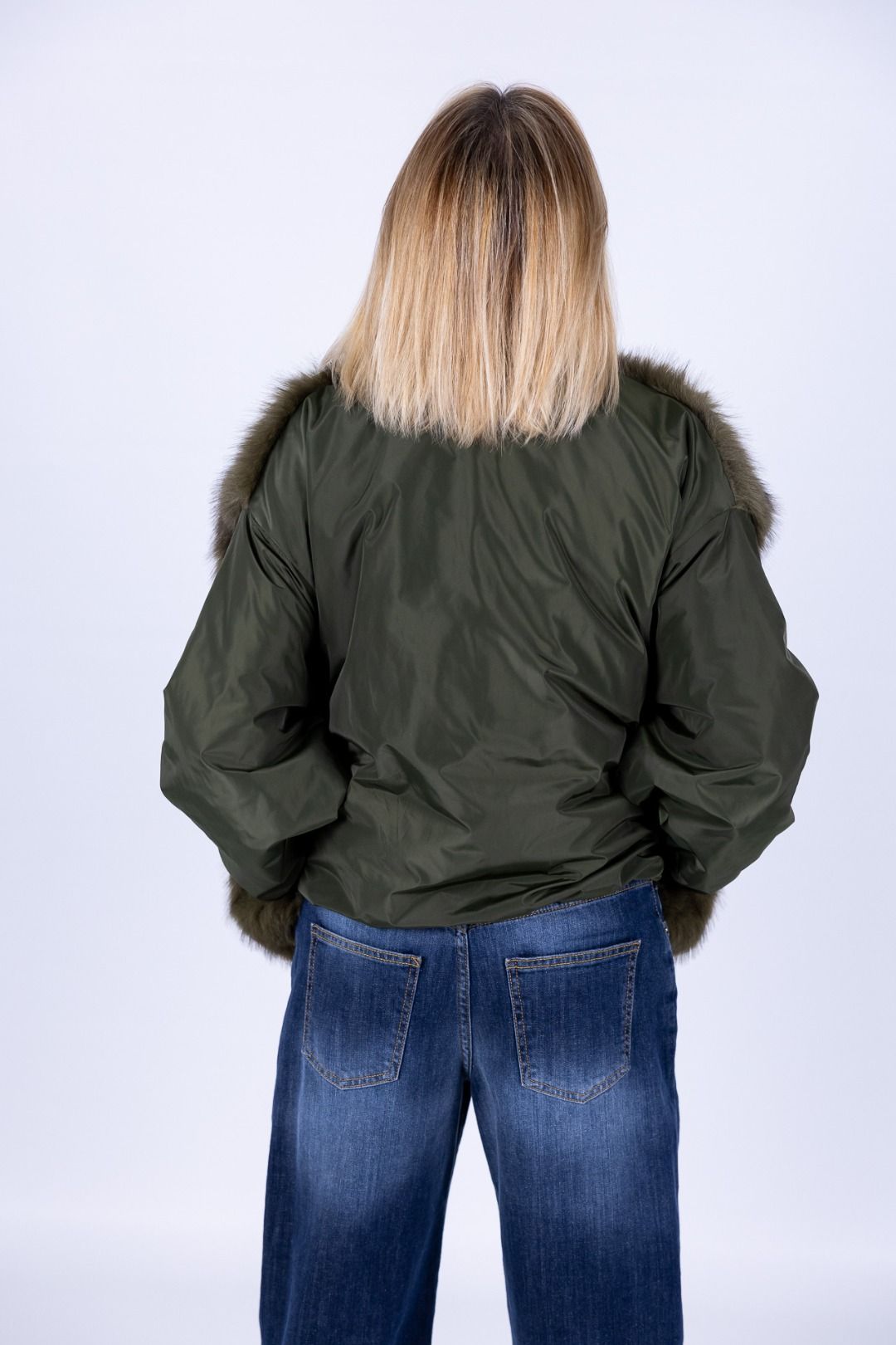 Susy Mix - Bomber con pelliccia