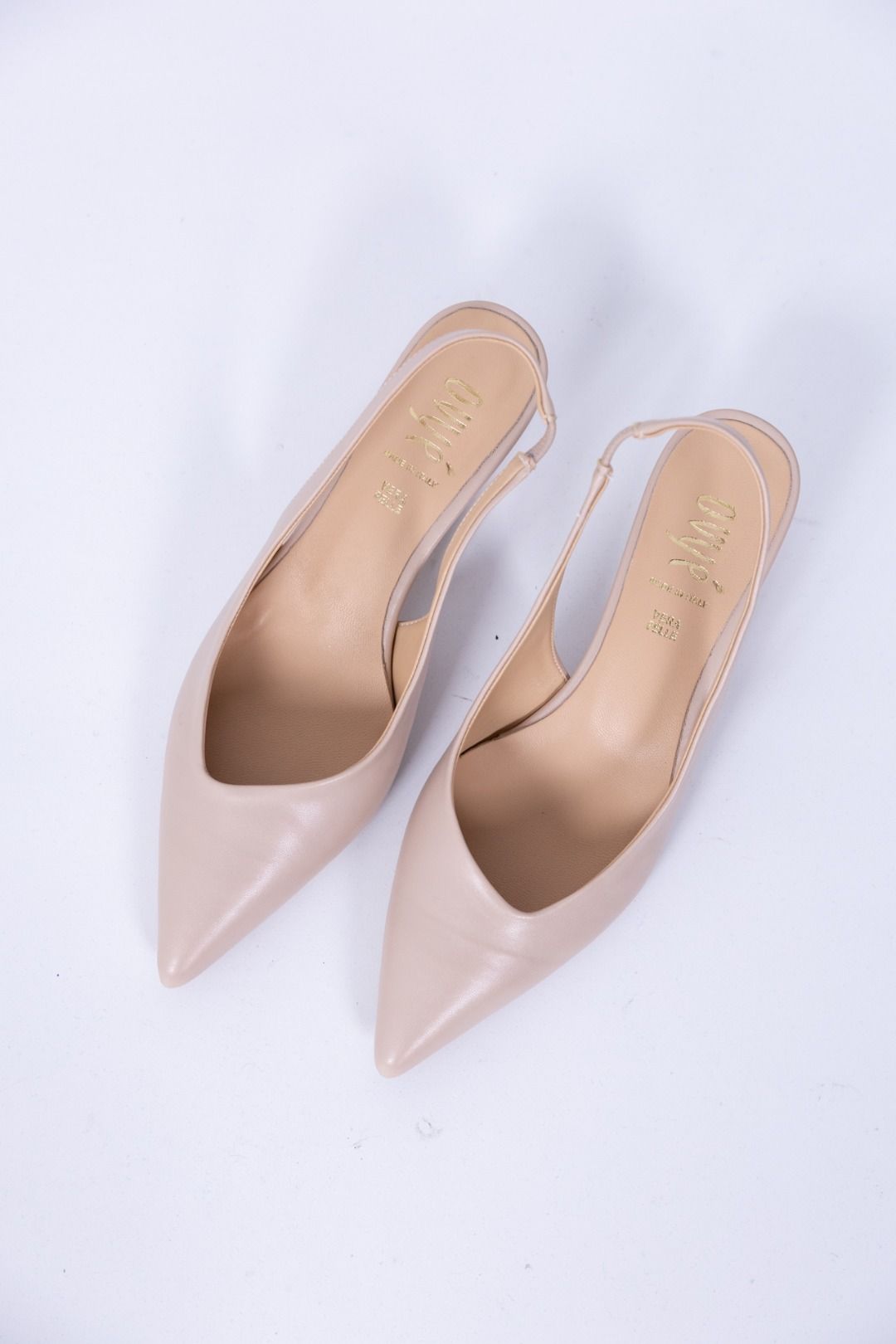 Ovye - Slingback nude