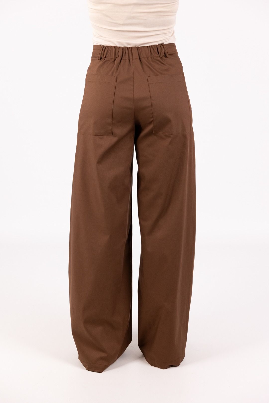 Imperial - Pantalone palazzo elasticizzato