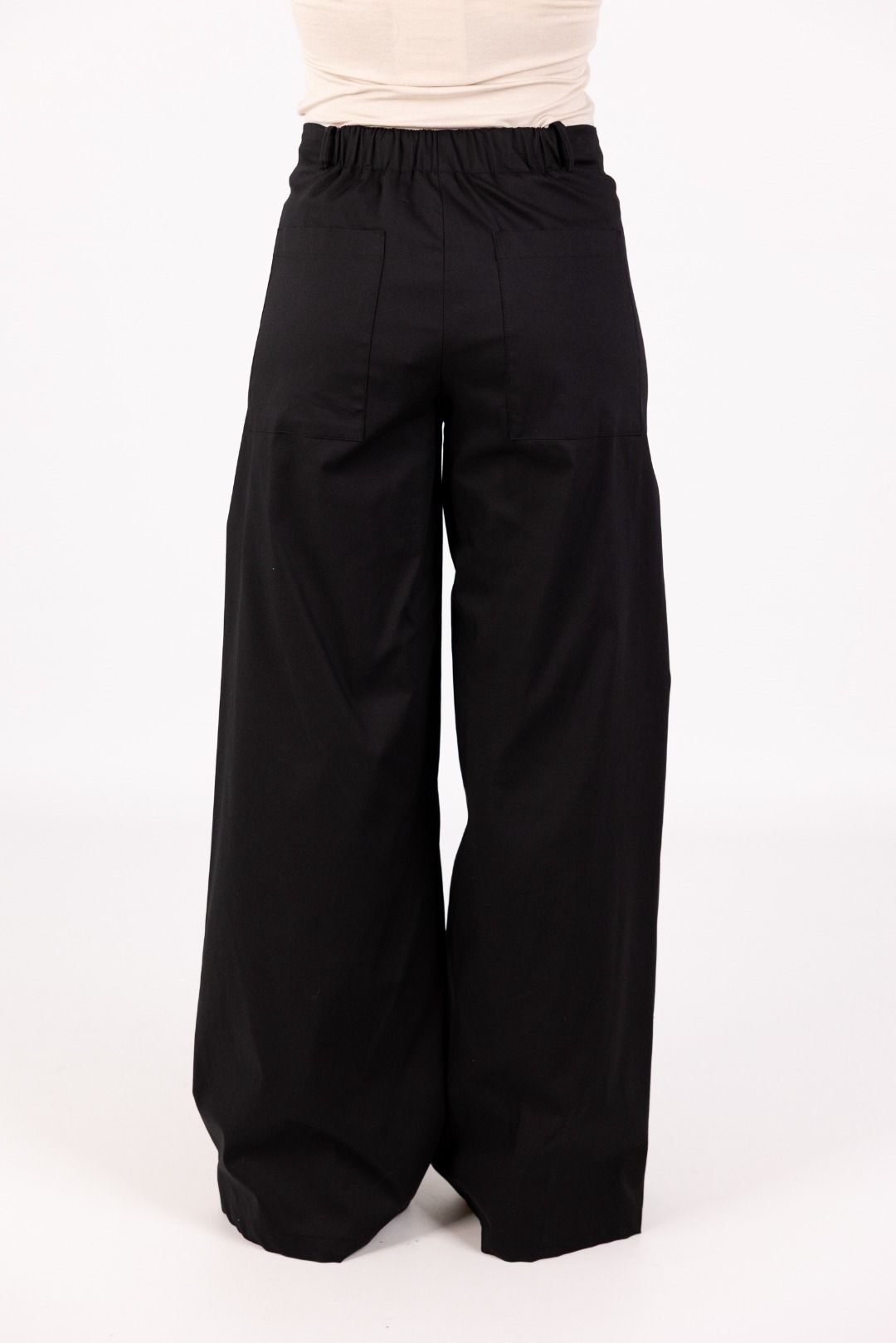 Imperial - Pantalone palazzo elasticizzato