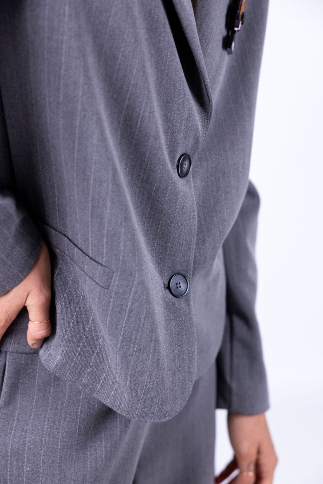 Philia Loft - Completo gessato giacca e pantalone