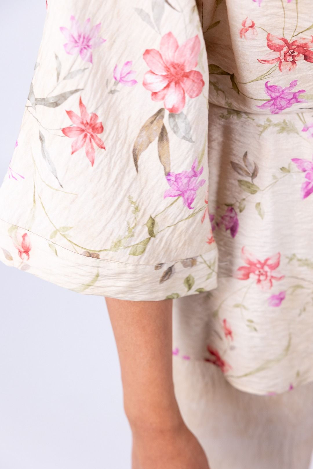 Imperial - Completo kimono pantalone fantasia