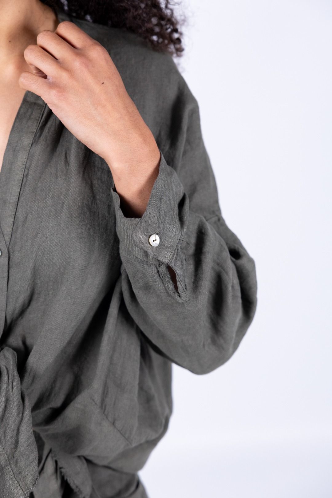 Tensione in - Camicia in lino