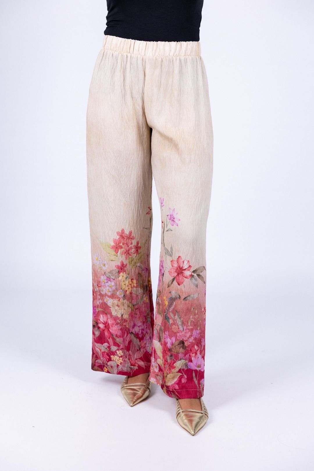 Imperial - Completo kimono pantalone fantasia