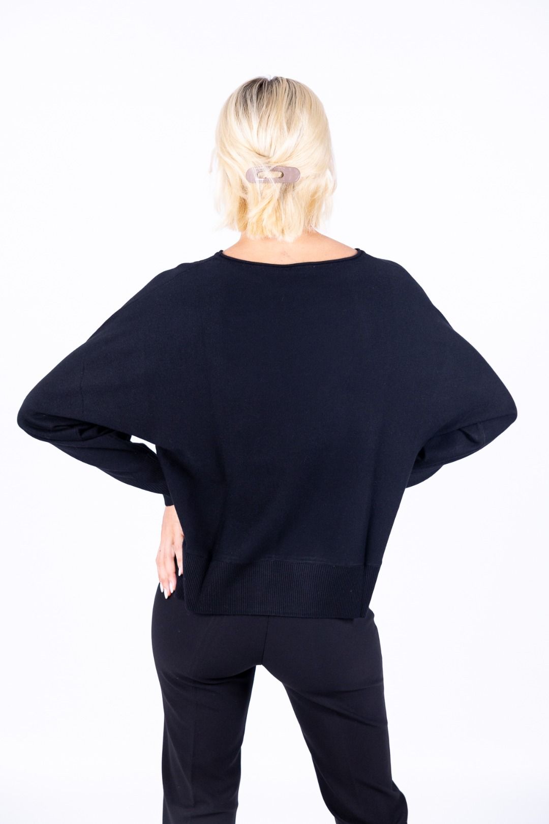 Ragno - Maglia viscosa collo barchetta