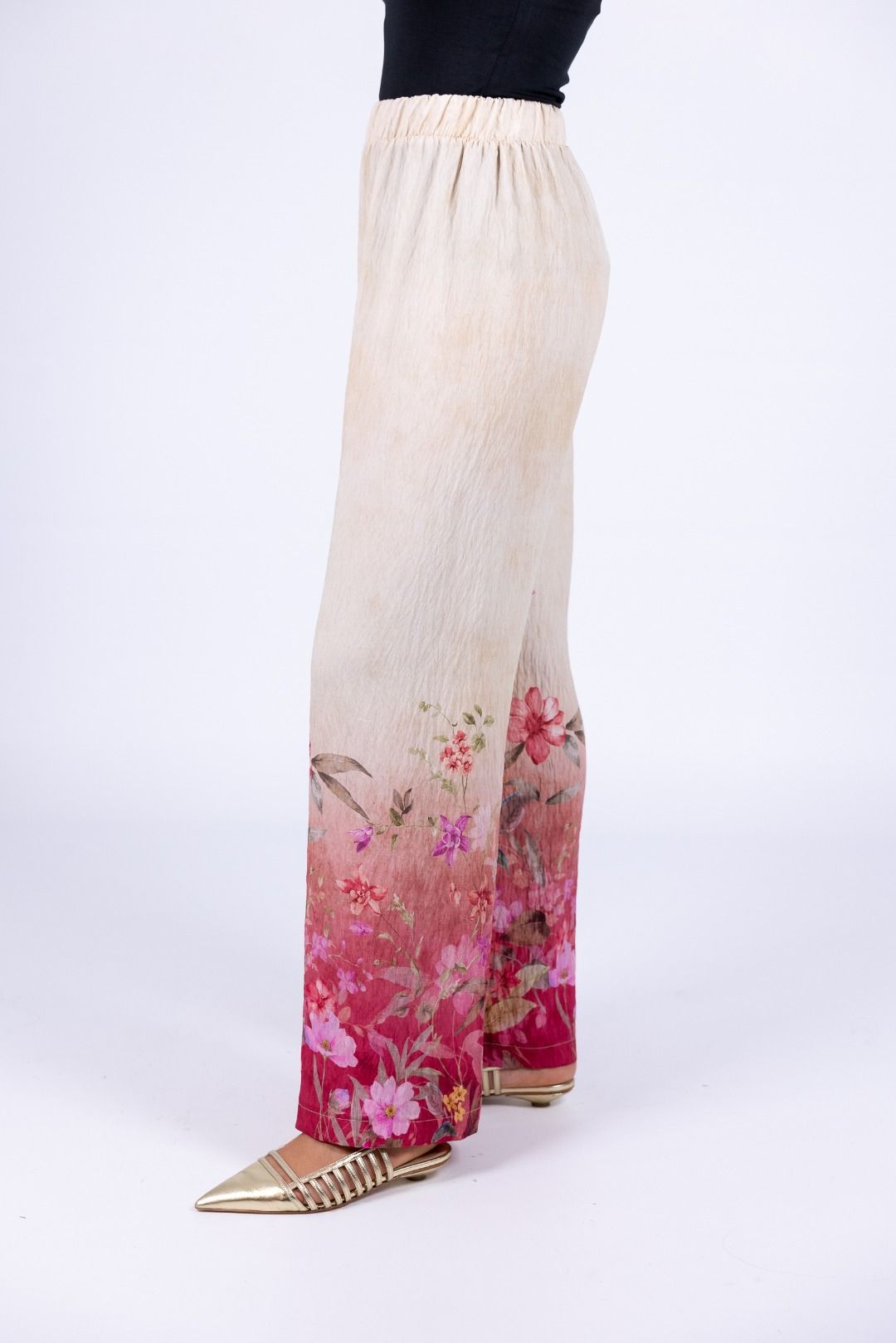 Imperial - Completo kimono pantalone fantasia