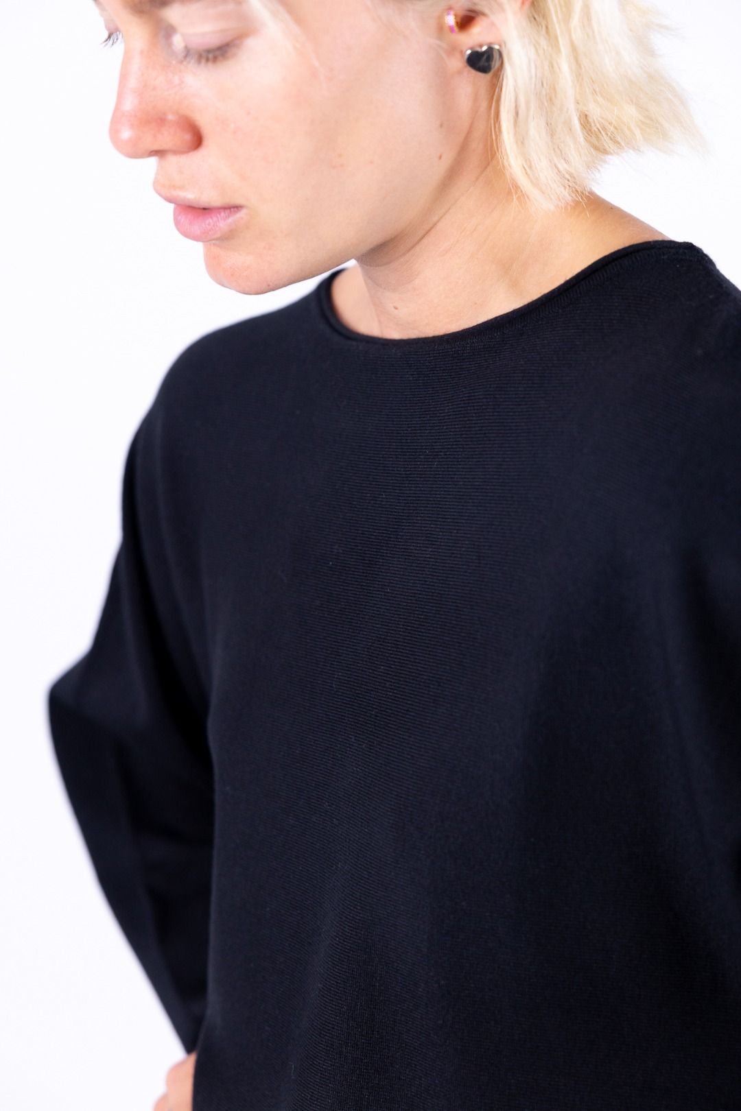 Ragno - Maglia viscosa collo barchetta