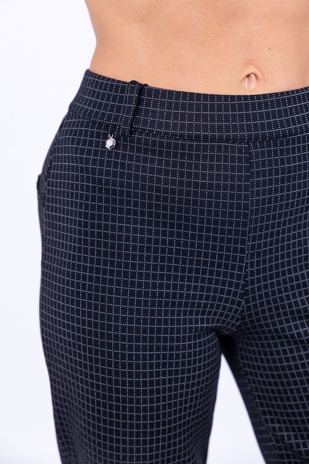 Ragno - Pantalone flare jacquard