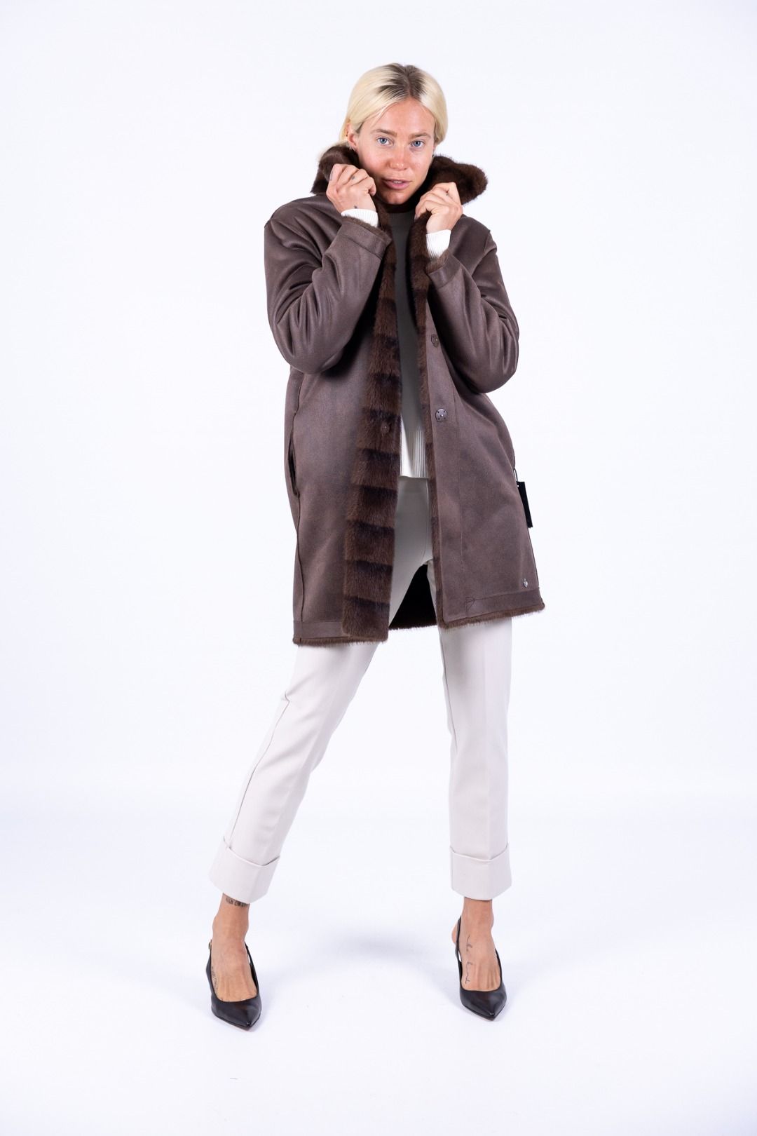 Ragno - Cappotto con cintura
