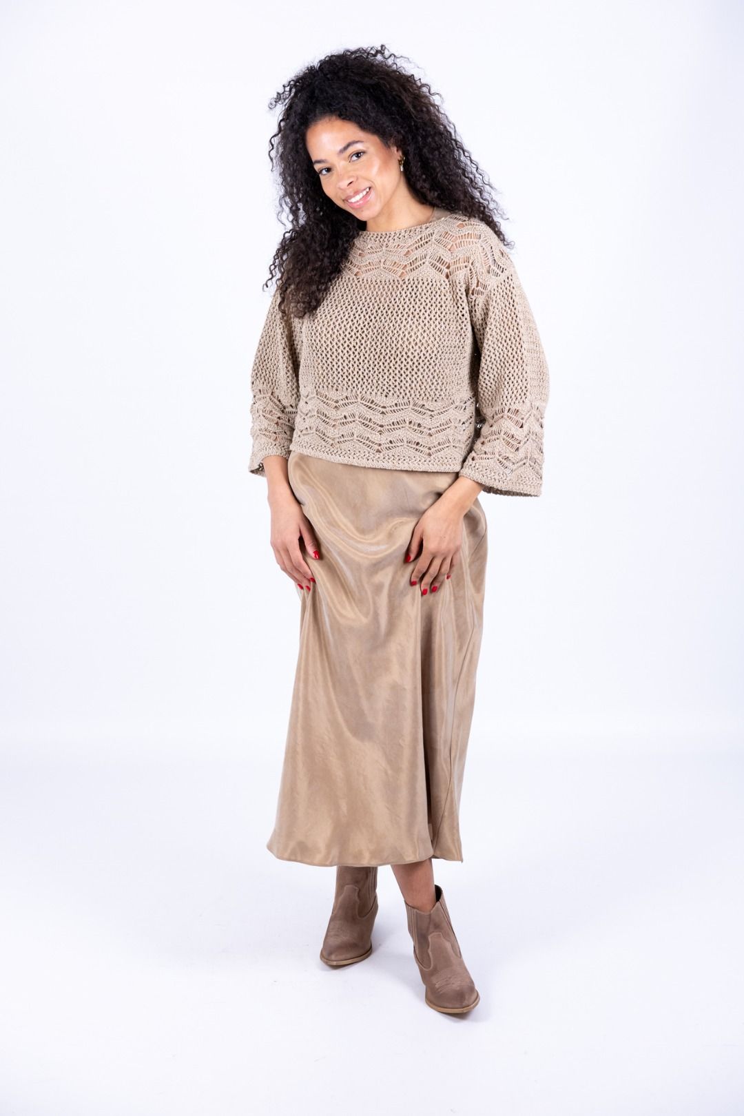 Emme - Maglia rete lurex