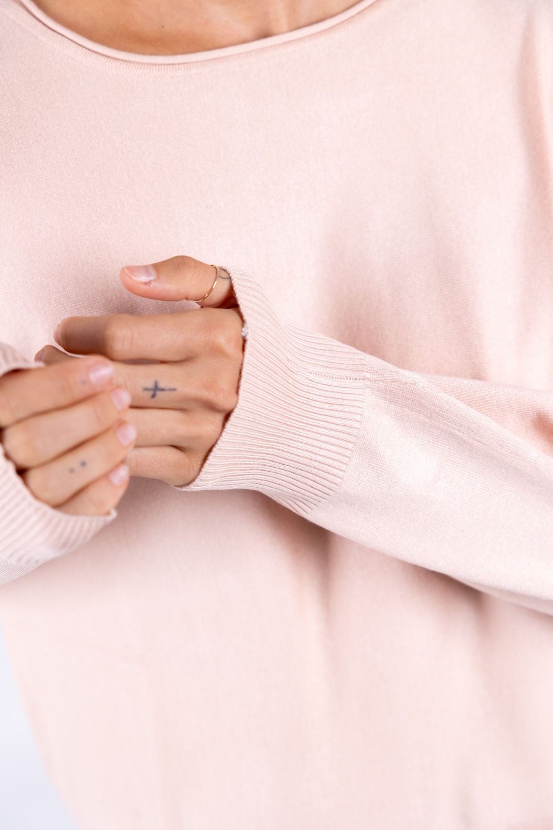 Ragno - Maglia viscosa collo barchetta