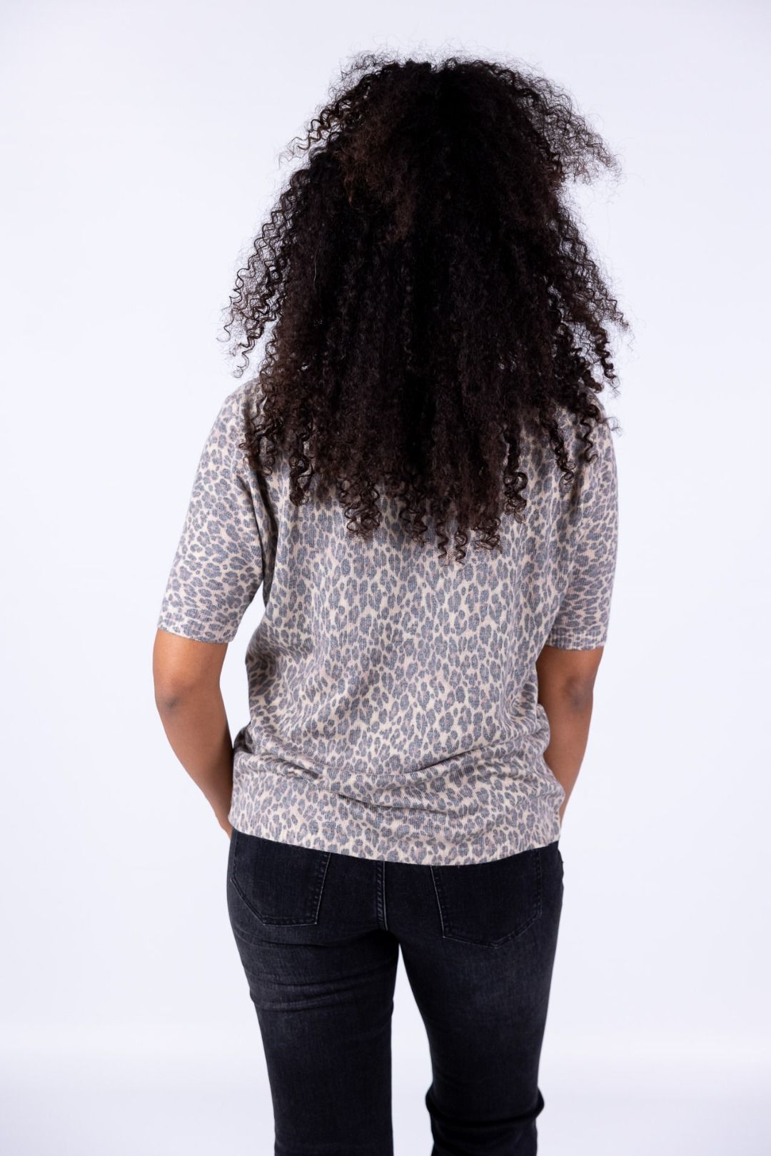 Susy Mix - Maglia maculata mezza manica