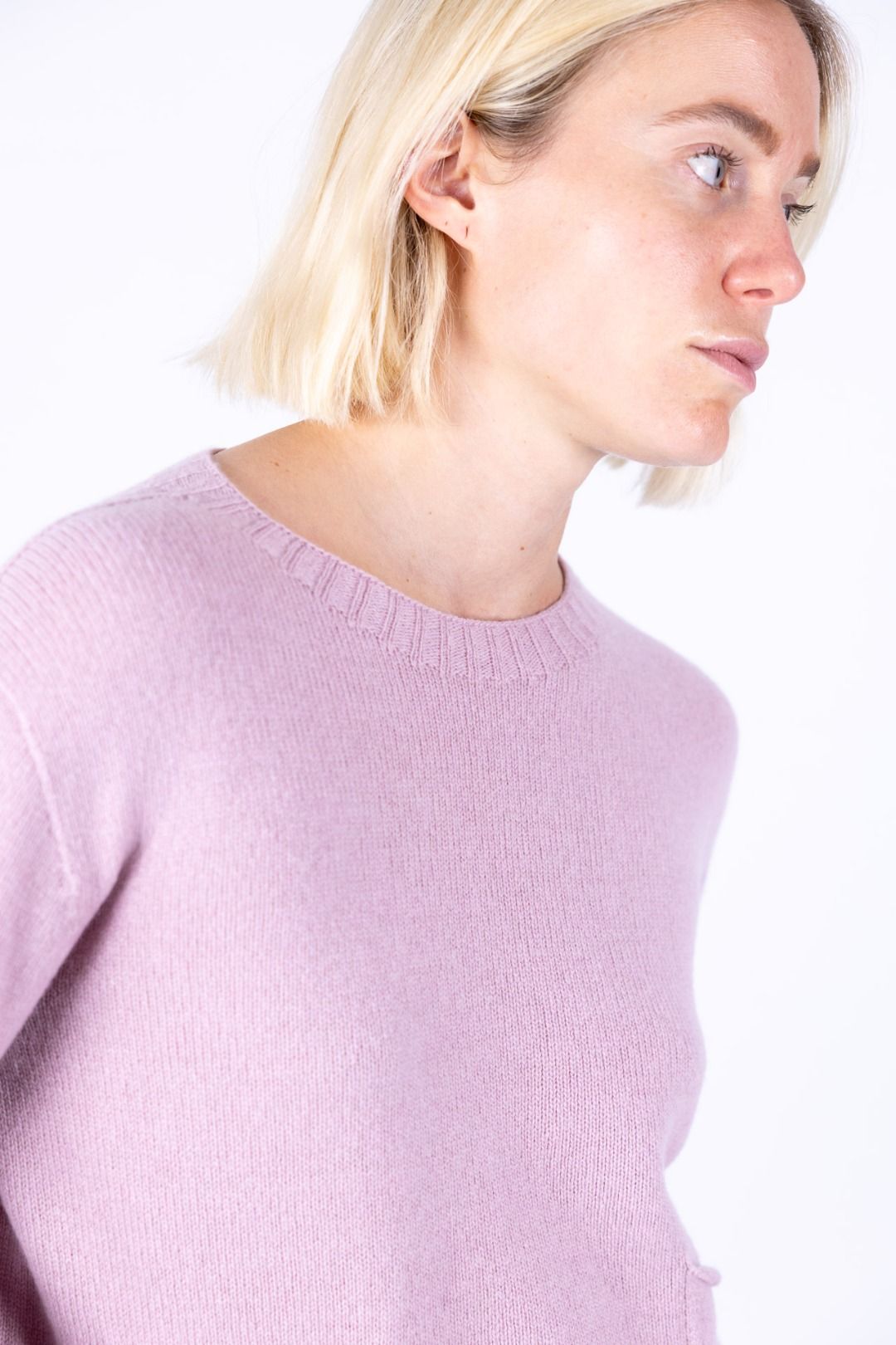 Nhoi Lab - Maglia con taschine girocollo