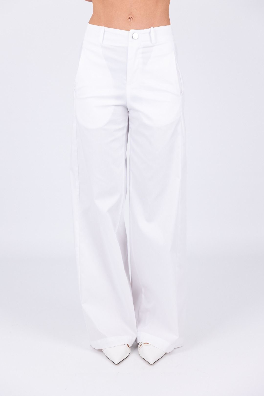 Imperial - Pantalone palazzo elasticizzato