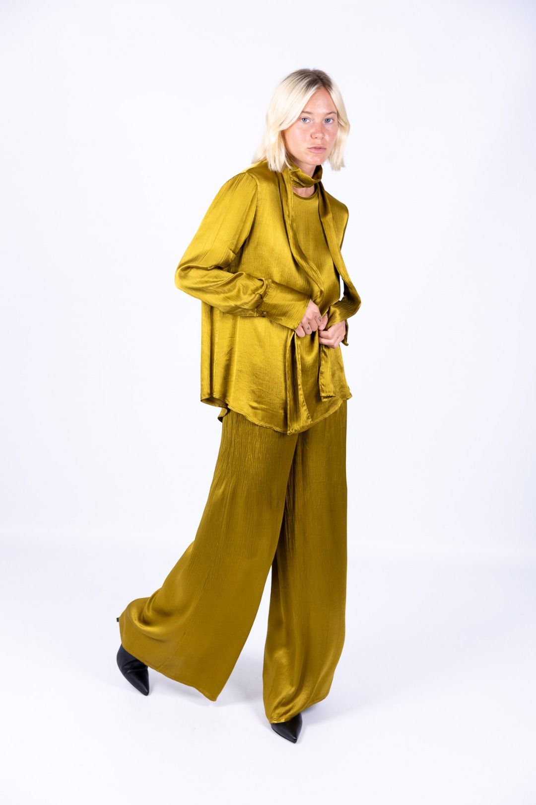 HaveOne - Completo viscosa camicia e pantalone