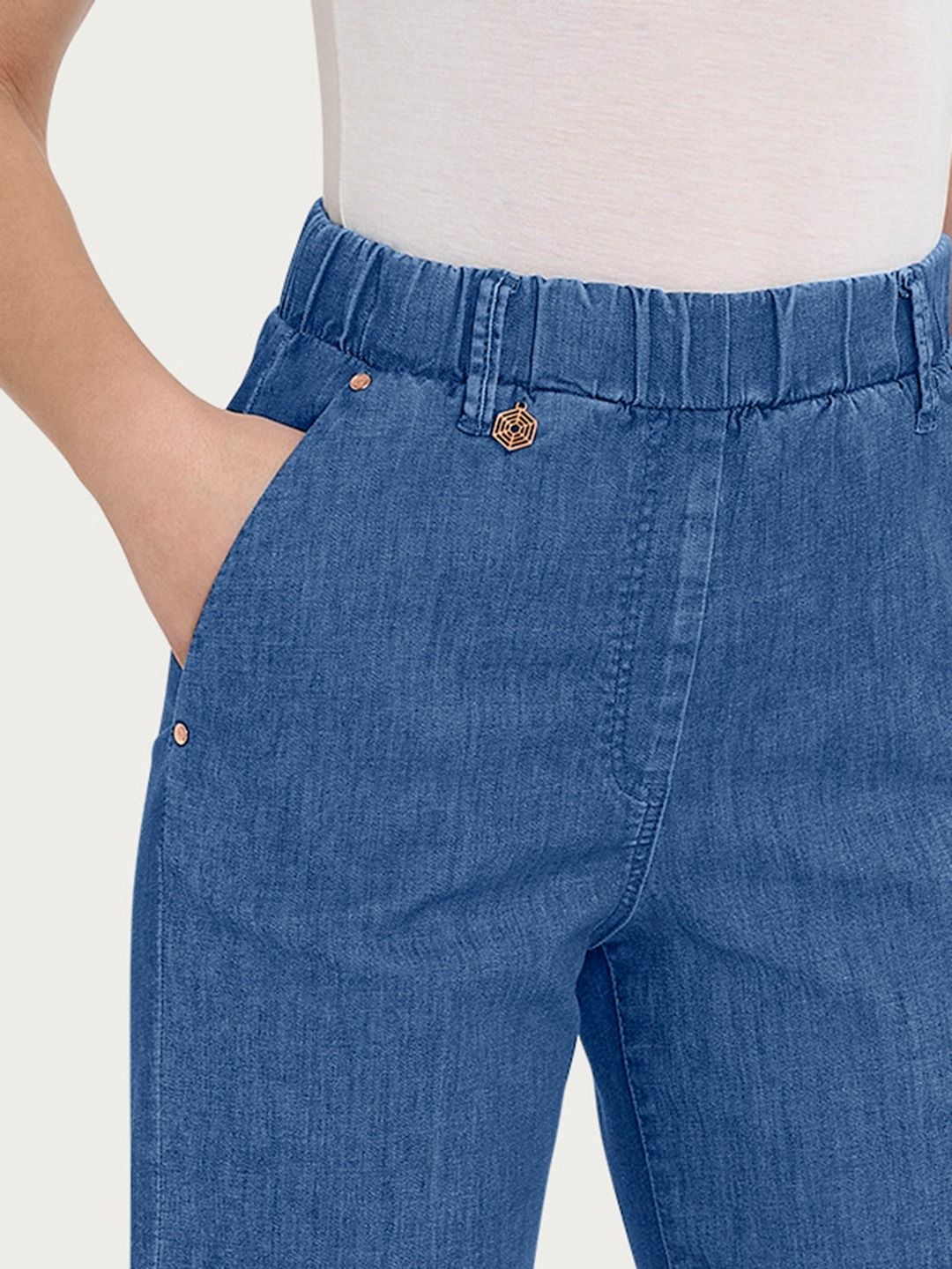Ragno - Jeans carrot con tasche
