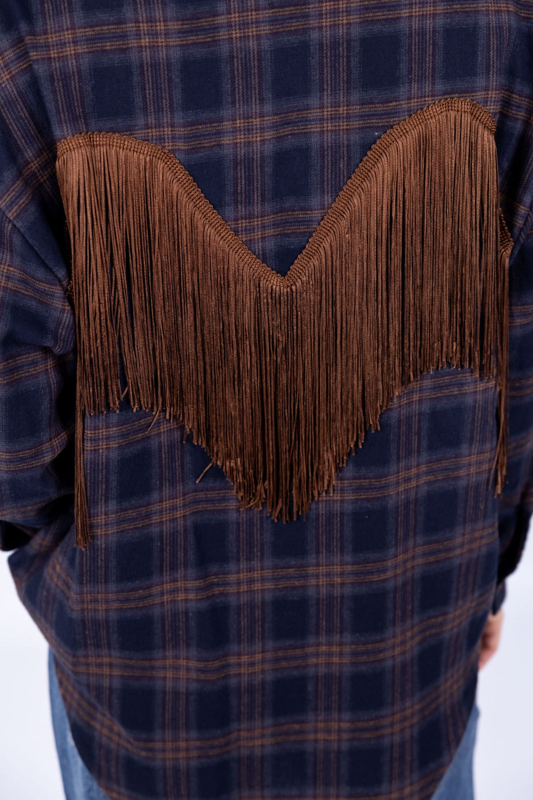 Tensione In - Camicia con frange