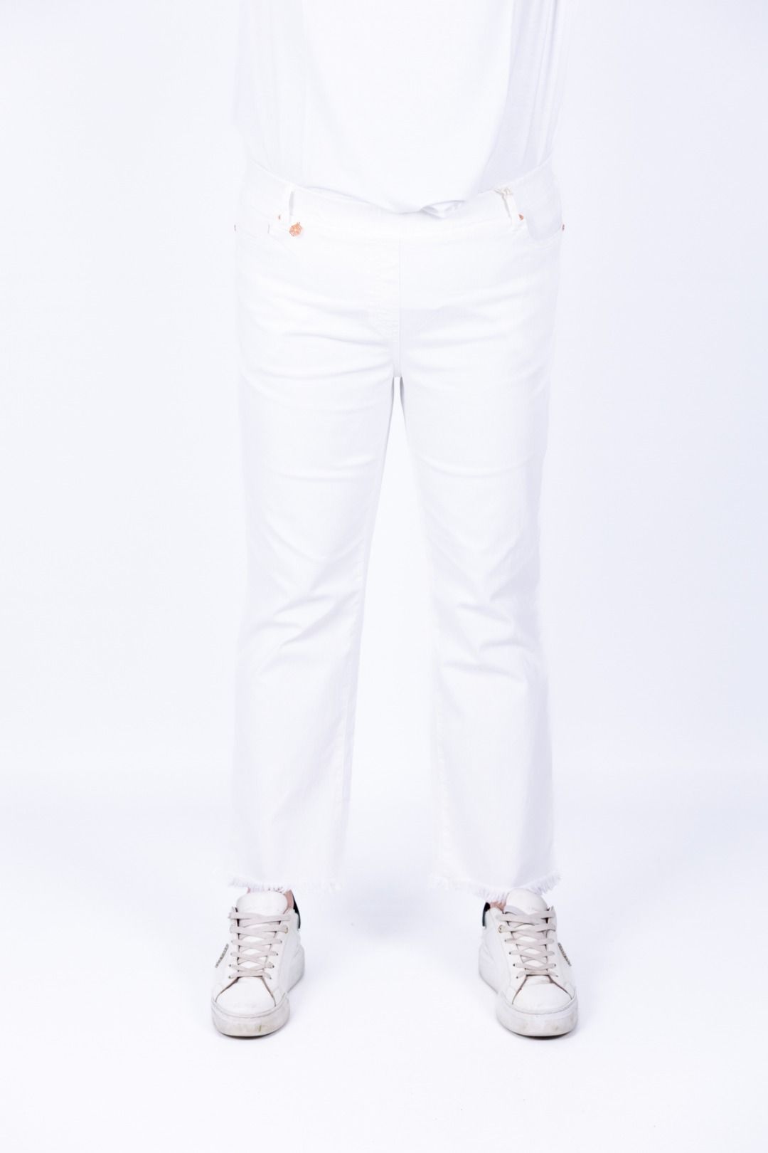 Ragno - Jeans straight pockets con frange C