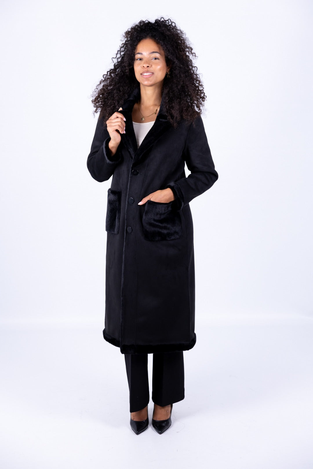 Ragno - Cappotto lungo con bottoni double