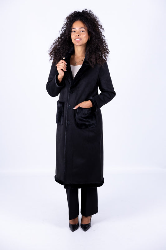 Ragno - Cappotto lungo con bottoni double