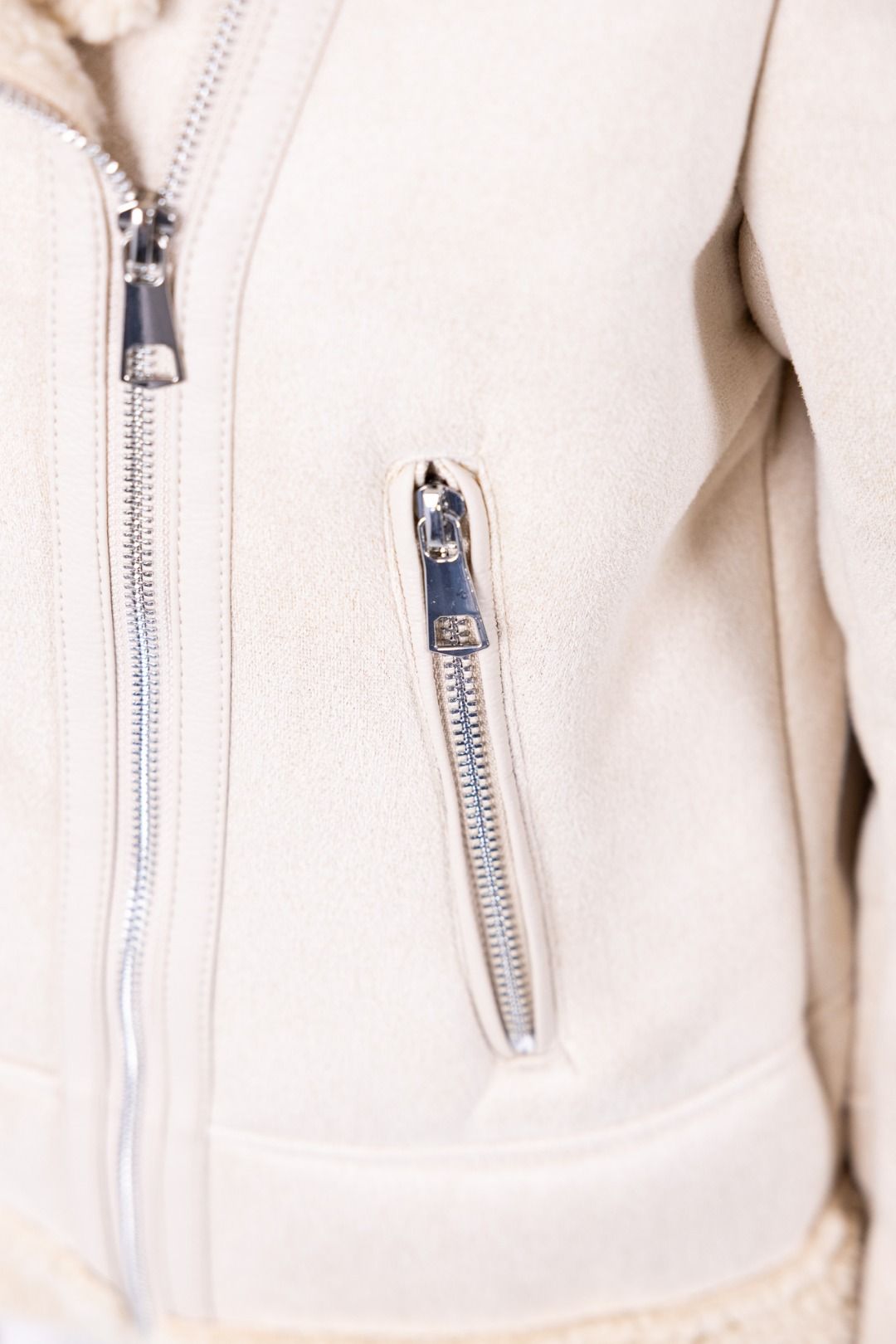 HaveOne - Giacca in eco montone