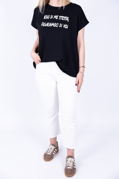 Susy Star - T-shirt con scritta