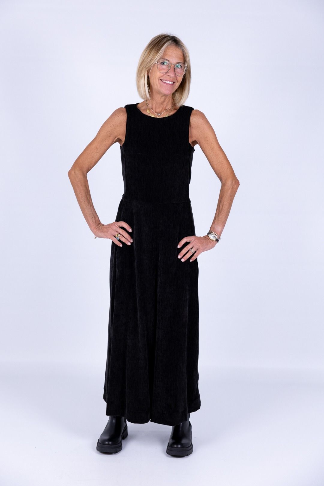 Susy Mix - Tuta con pantalone ampio