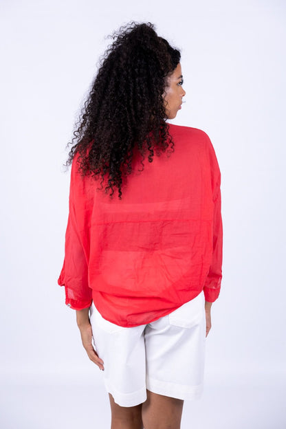 Tensione in - Camicia mussola
