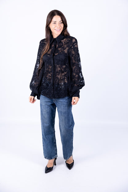 HaveOne - Camicia pizzo