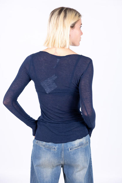 Tensione in - Maglia barca misto cachemire