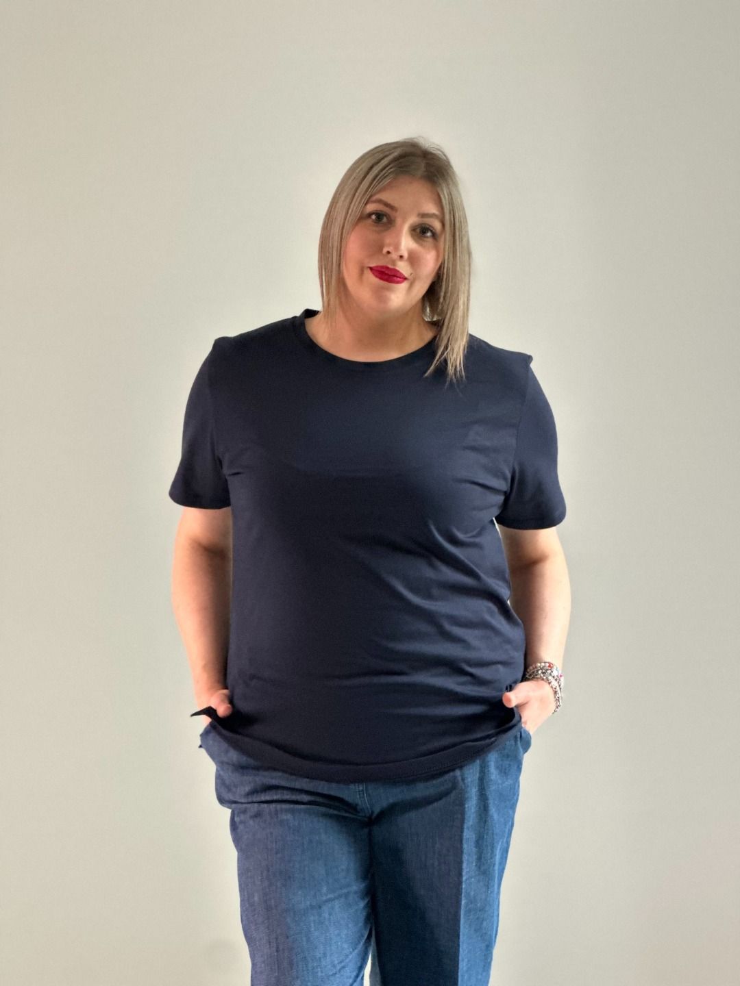 Susy Star - T-shirt basica m/c