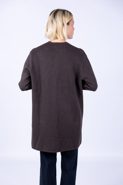 Susy Mix - Cappotto tasche ecopelliccia