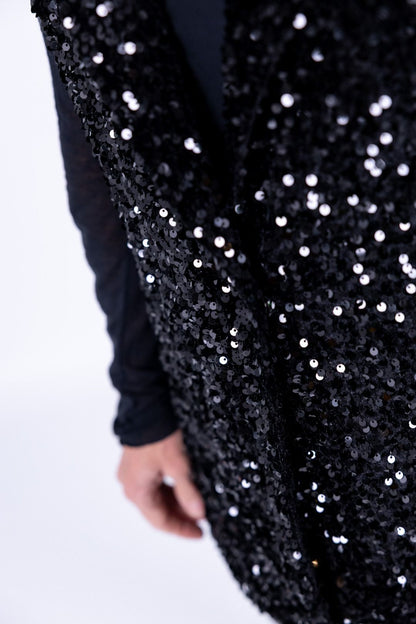 Le Streghe - Gilet paillettes