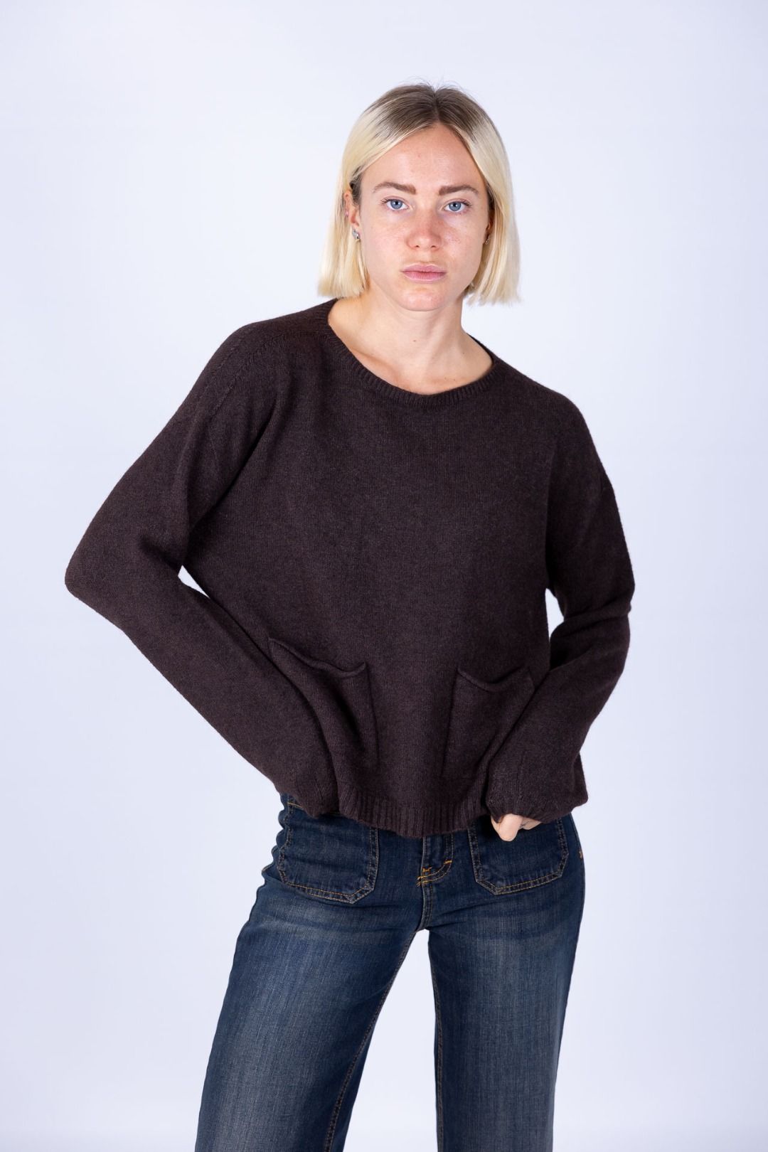 Susy Mix - Maglia con taschine