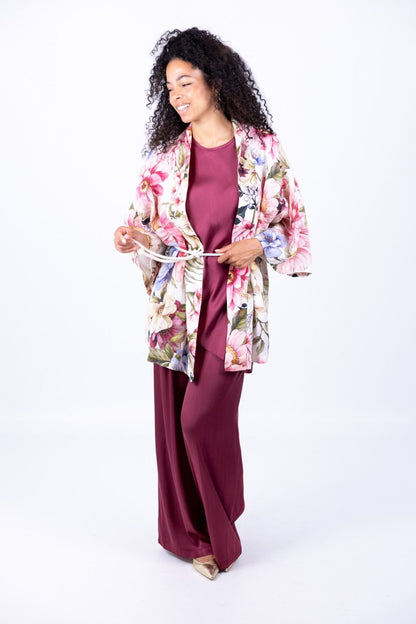 Susy Mix - Kimono stampa fiore