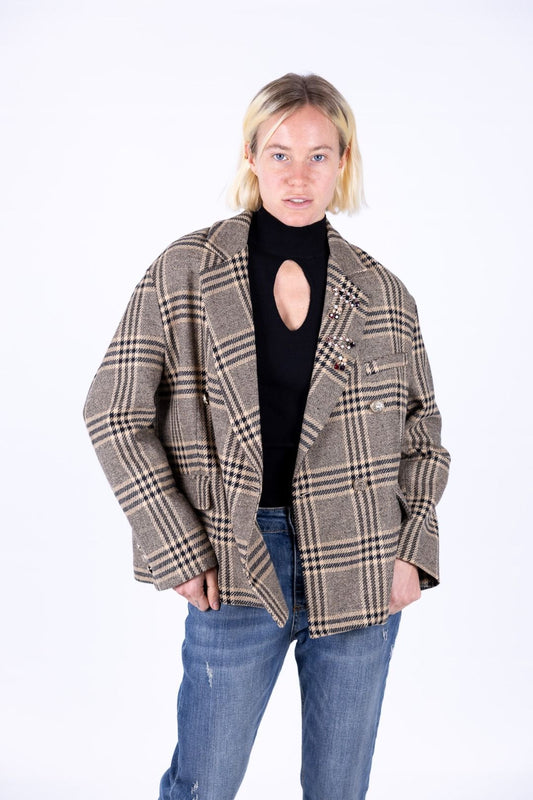 Tensione In - Giacca con spille