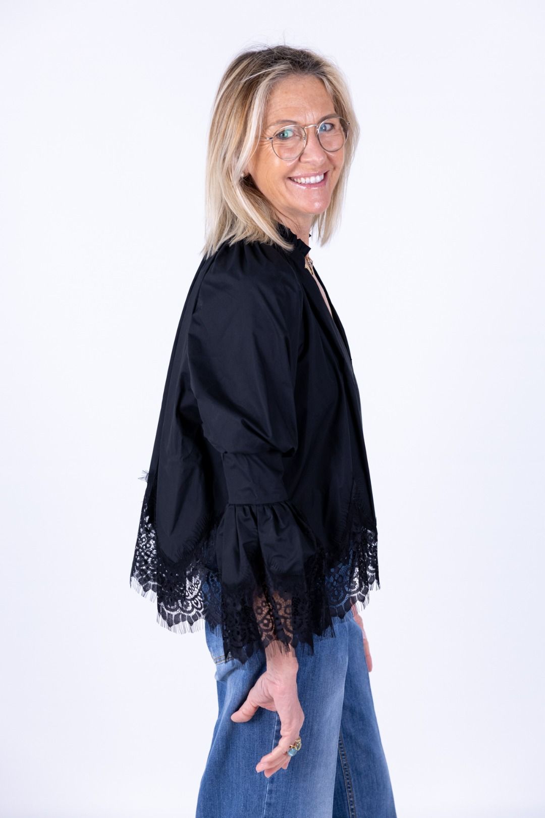 HaveOne - Camicia pizzo