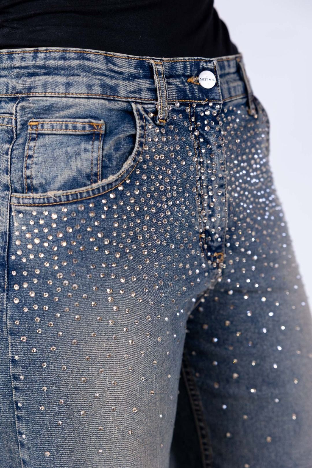 Susy Mix - Jeans strass