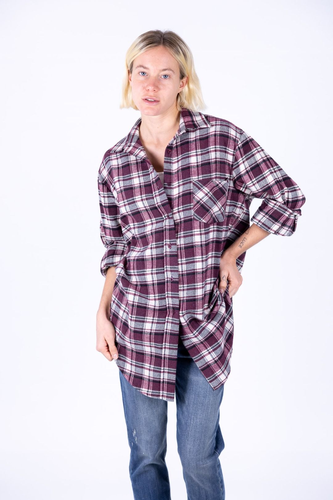 Susy Mix - Camicione quadro