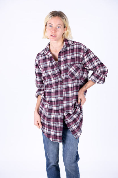 Susy Mix - Camicione quadro