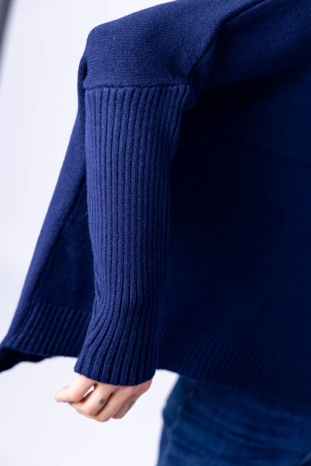 Decima Domus - Maglia collo alto manica manicotto