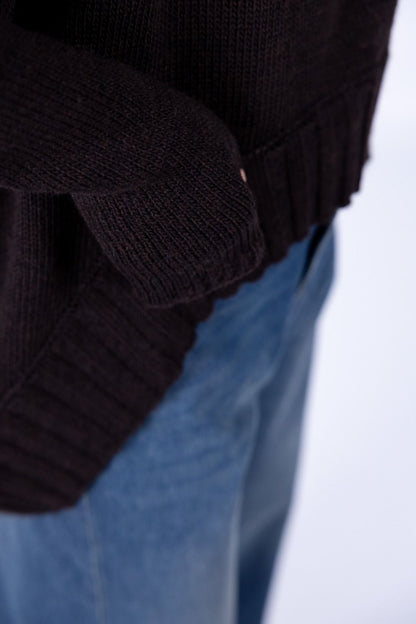 Tensione in - Gilet stondato con manicotti