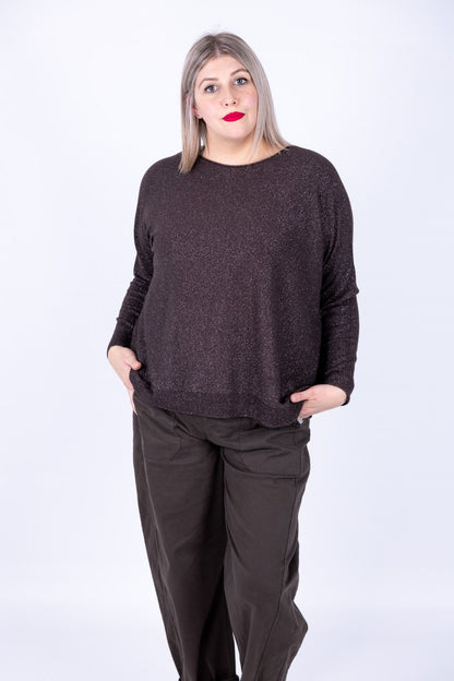 Susy Star - Maglia barca con lurex