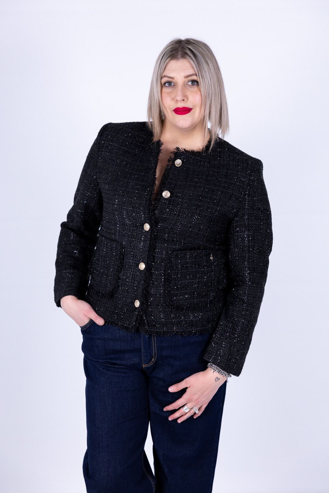 Ragno - Giacca Bouclė manica lunga C