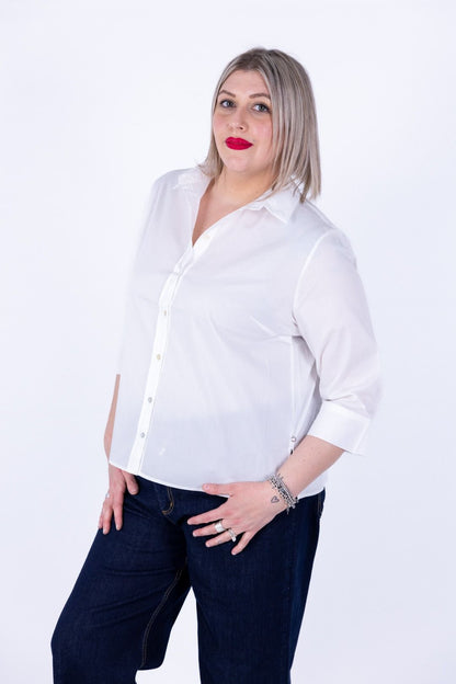 Ragno - Camicia poplin manica 3/4 C