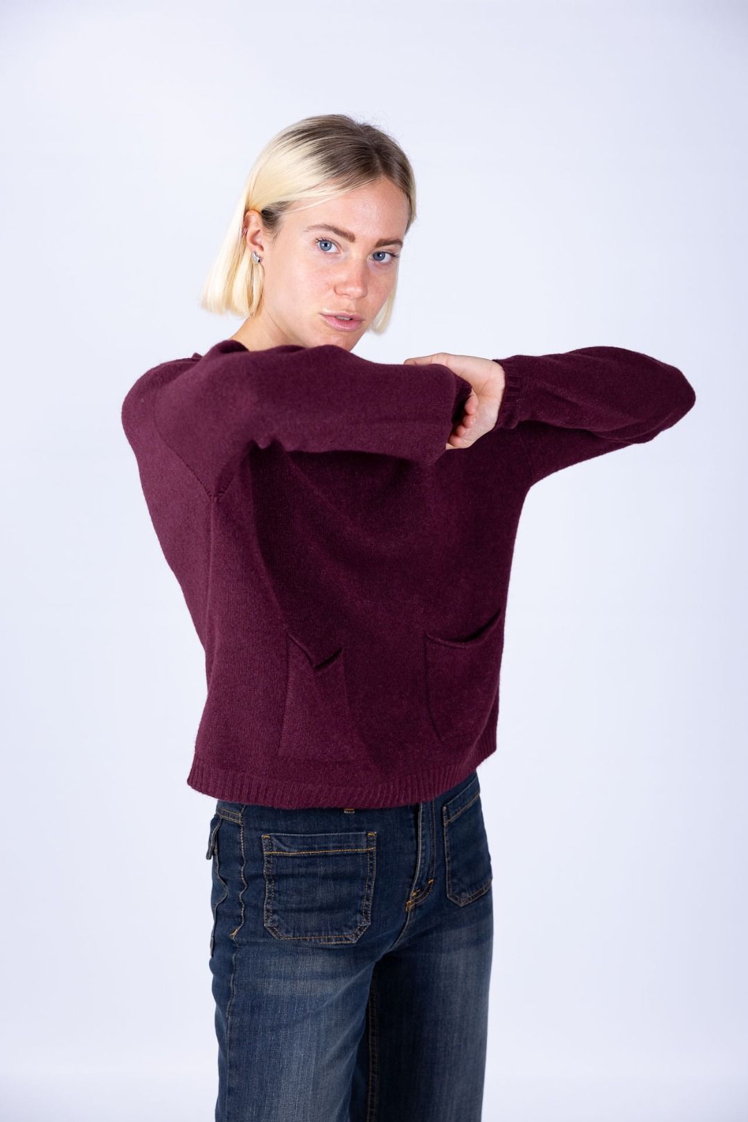 Susy Mix - Maglia con taschine